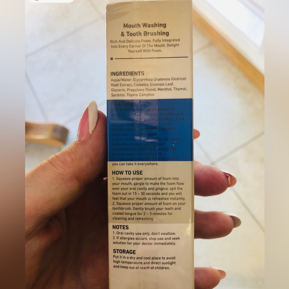 Lanbena Teeth Whitening Mousse, Clean and Whiten Teeth, Strengthen Enamel 🆕 - Picture 5 of 8